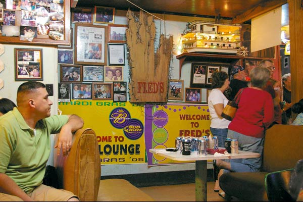 Fred's Lounge in Mamou La